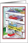 Park N’ F..K Adult Sex Humor Valentine’s Card