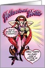 Hot Babe Superhero Humor Valentine’s Card