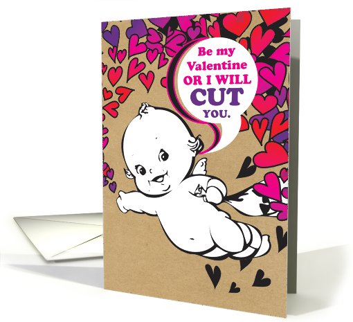 Cut You Funny Cupid Card for Valentine's Day card (1090820)