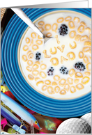 I Luv U Dad Cereal...