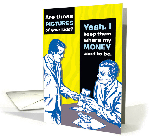 Wallet Humor Father's Day card (1435404)
