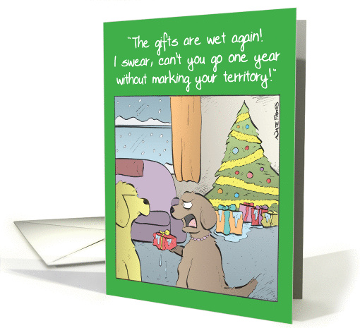 Marked Gifts Christmas Funny Paper card (1456546)
