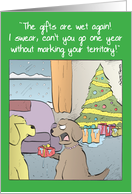 Marked Gifts Christmas Funny Paper Card