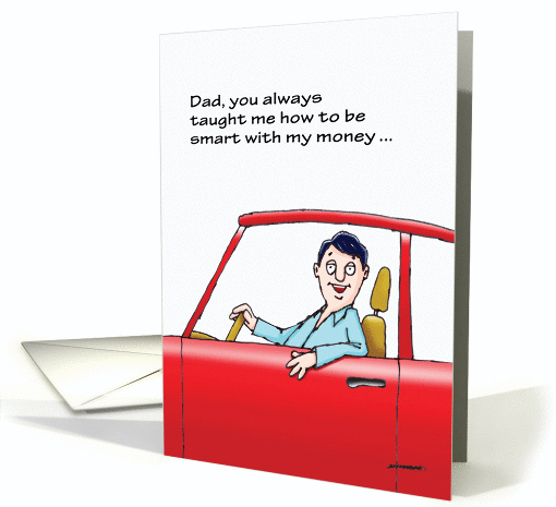 Smart with Money Father's Day for Dad card (1461062)