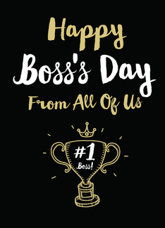 Happy Boss's Day...