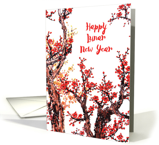 Cheers and Cherries Lunar New Year card (1819328)