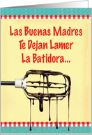 Lick Beaters - Spanish Mother’s Day Card
