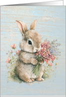Bunnies With Flowers...