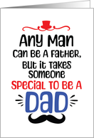 Dad Notes Top Hat Father’s Day Card