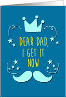 Dad Notes Crown Father’s Day Card