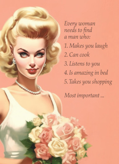 Five Men Engagement Congratulations Beautiful Bride to be Humor
