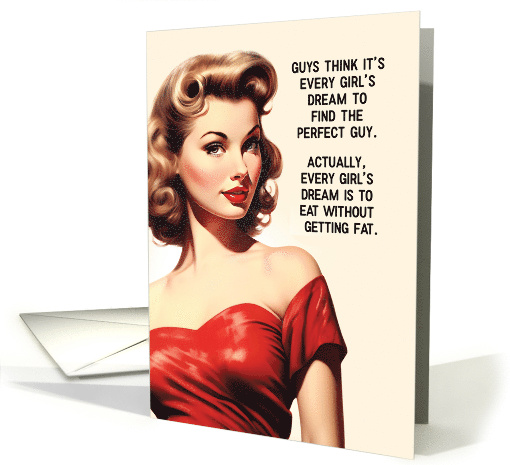 Every Girl's Dream Engagement card (1821586)