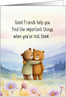 Important Things Thank You card