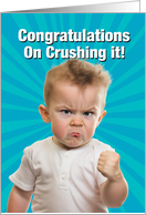 Crushing Congrats...