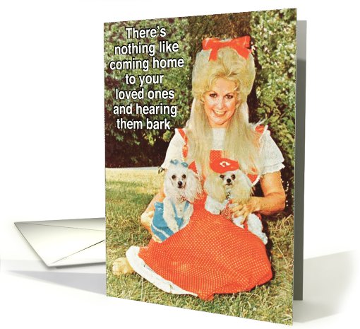 Loved Ones Bark Birthday card (994571)