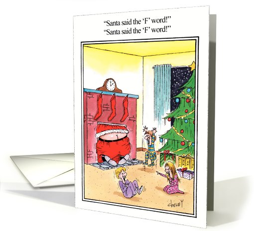 The F Word Humor card (994641)