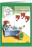 Complainers Humor Card