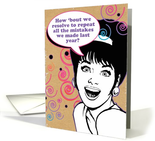 Repeat Mistakes Hilarious card (994687)