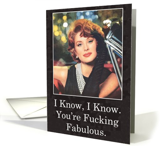 Fucking Fab Funny card (994717)