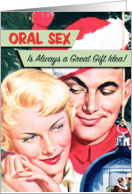Oral Sex Humor Card