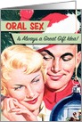 Oral Sex Humor Card