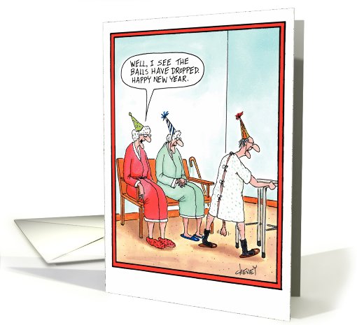 Balls Dropped Funny card (994749)