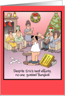 Bangkok Humor Christmas Card