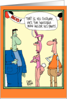 Invisible Man Funny Card