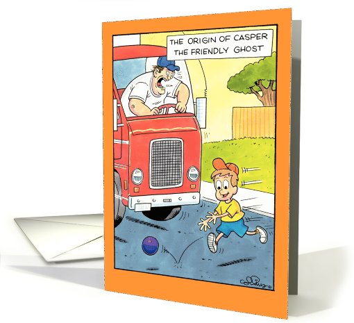 Origin Of Casper Funny card (994775)