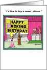 Spell It Out Birthday Birthday Card