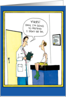 Dr. Yikes Humor Card