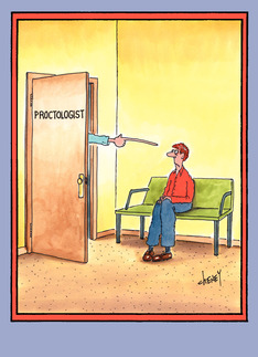 Proctologist Humor...