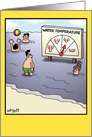 Water Temp Humor Card