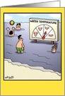 Water Temp Humor Card