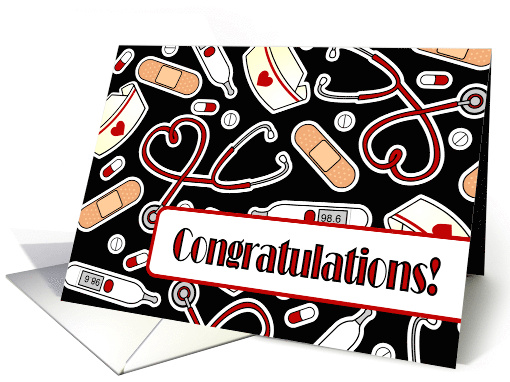 Nurse Graduation Congratulations card (1091826)