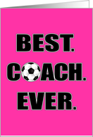 Best Soccer Coach...