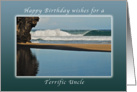 Wishes for a Happy Birthday for a Terrific Uncle, Kauai, Hawaii card
