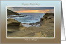Happy Birthday Niece, Lanai Shore on the Island of Oahu card