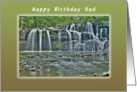 Happy Birthday Dad, Brush Creek waterfall card