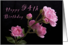 Happy 94th Birthday, Pink roses card