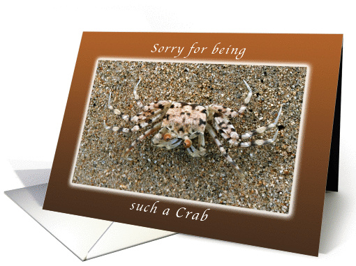 Sorry for being such a Crab card (1021117)