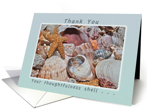 Thank You for you Thoughtfulness. card (1040209)