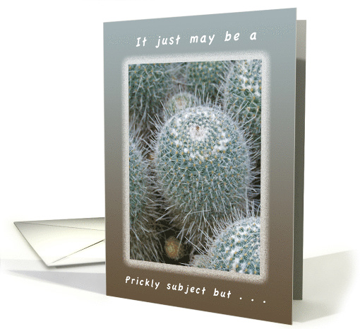 Another Birthday a Prickly Subject card (1168012)