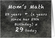 A Mom's Math and her...