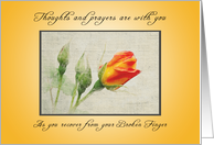 Recover quickly from Your Broken Finger, Rose card