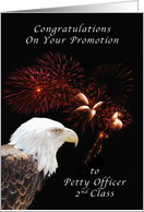 Congratulations on your Promotion to Petty Office 2nd Class card