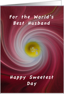 Happy Sweetest Day, Love revolves around you, Husband card