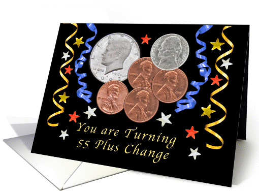 Happy 59th Birthday, Coins card (1338612)