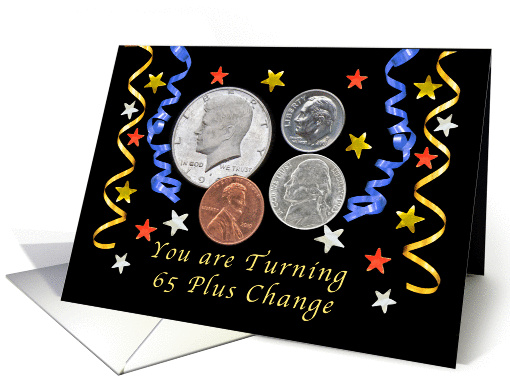Happy 66th Birthday, Coins card (1338676)