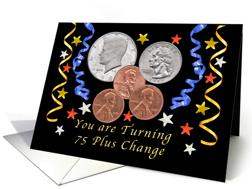 Happy 78th Birthday, Coins card (1338730)